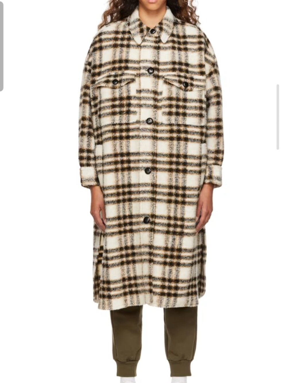 ISABEL MARANT Beige Fontizi Coat